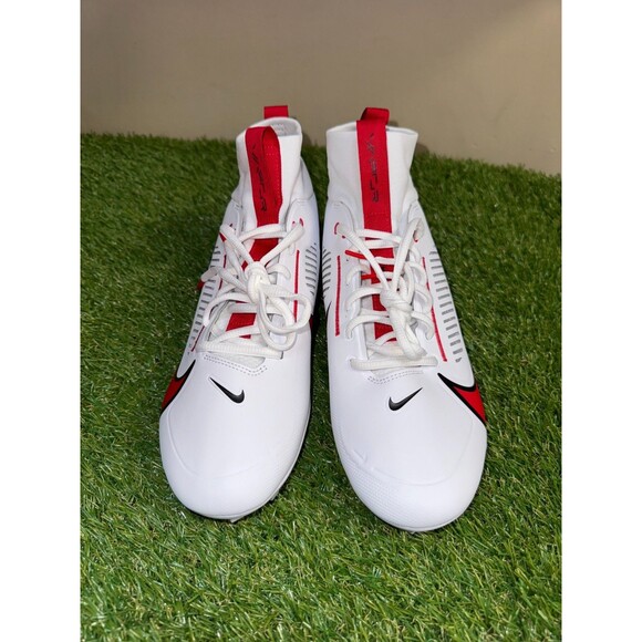 Nike Vapor Edge Pro 360 2 TB Football Cleats Mens Size 10.5 White University Red main image 9